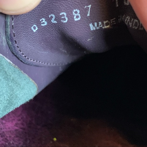 Cole Haan size 10 purple grape oxfords shoes ASO Taylor Swift - Picture 7 of 14